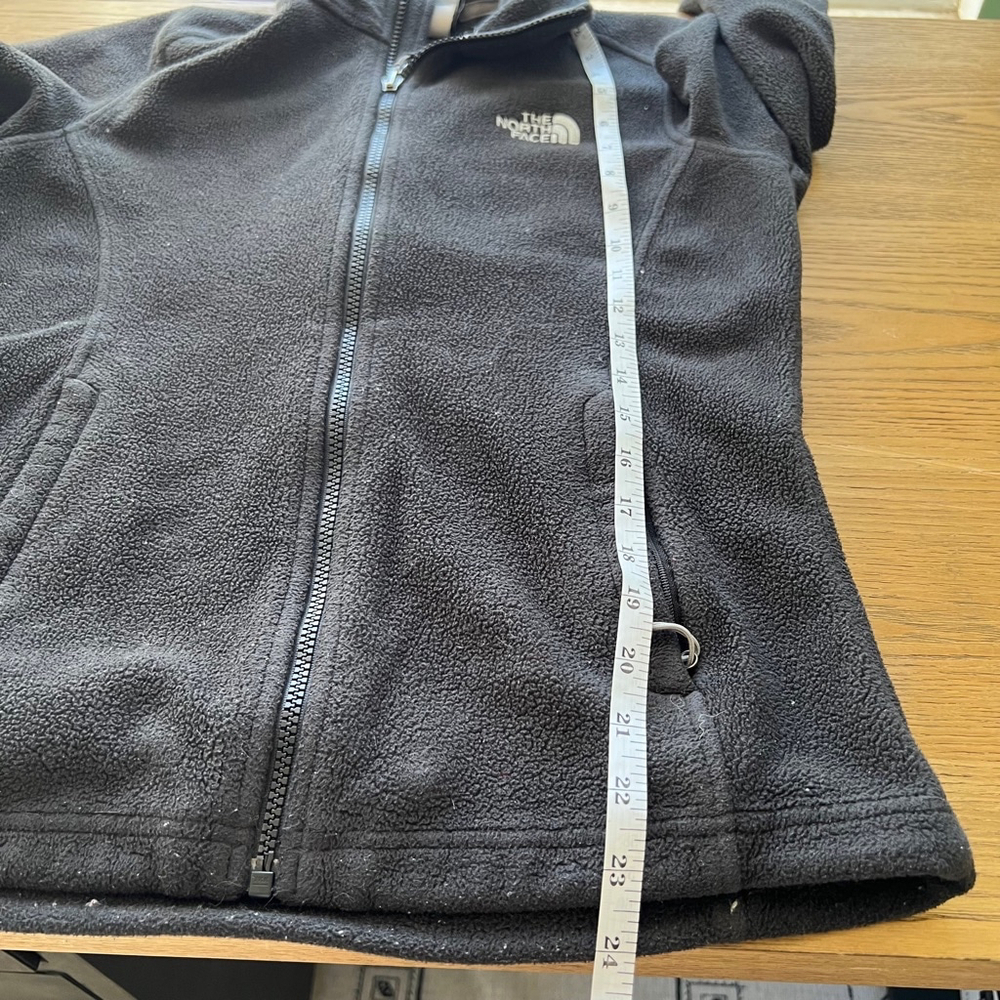 The North Face Fleece Jacket, XS, Black - Picture 5 of 6